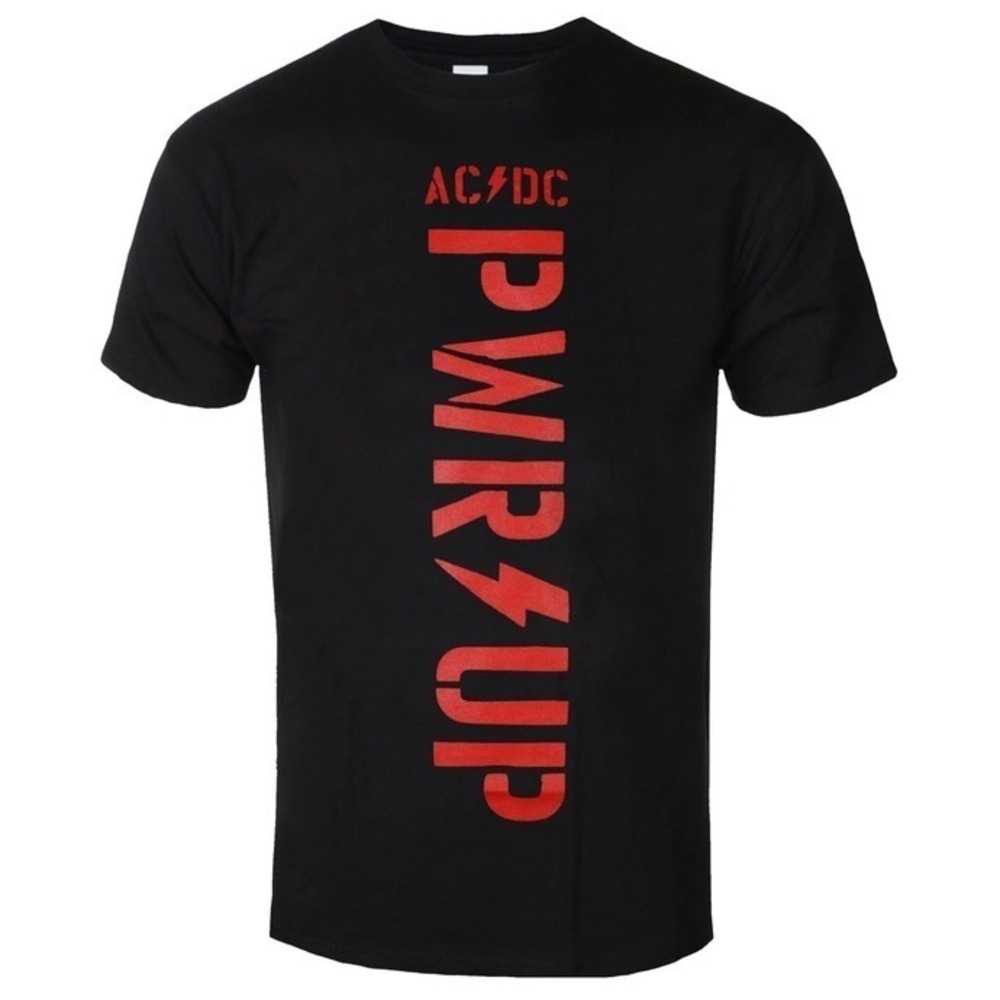 Hip Hop 90s Retro ACDC PWR Up Tour Music Fan Graphic Unisex T-Shirt